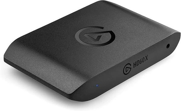 Elgato HD60 X - Diffusez et enregistrez en 1080p60 HDR10 ou 4K30 à ultra-faible latence sur PS5|Pro, Xbox Series X|S, Xbox One X|S, Nintendo Switch 2, dans OBS et d'autres logiciels, avec un PC|Mac
