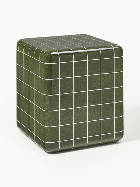 Table d'appoint look carrelage Doug