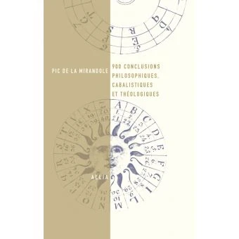 900 conclusions philosophiques, cabalistiques et theologique