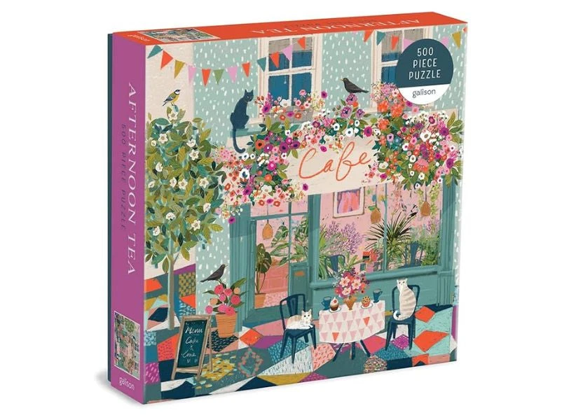 Puzzle Afternoon Tea - 500 pièces - Galison Default Title