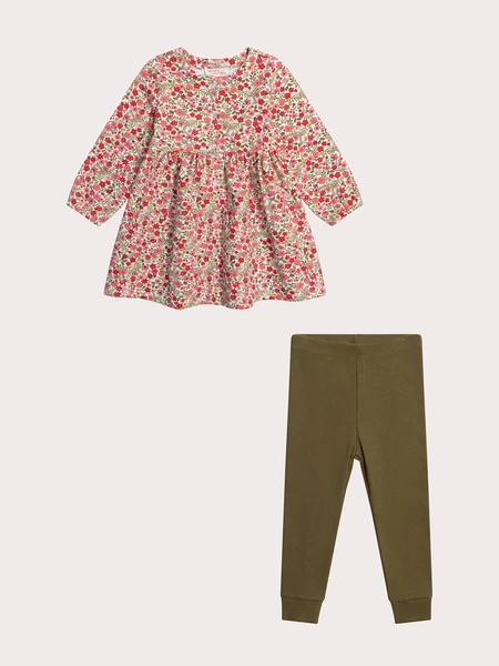 Ensemble à fleurs pour bébé fille