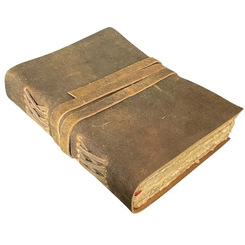 URBAN LEATHER Journal Médiéval Rustique Vintage Avec Pages À Bords Anciens Pour Homme Et Femme Pour Écrire, Dessin D'Artiste, Carnet De Croquis, Carnet D'Écriture De Voyage Pour Elle Et Lui, Pages