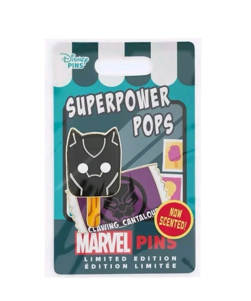 Black Panther Superpower Pops Pin – Limited Edition – October | Disney Store