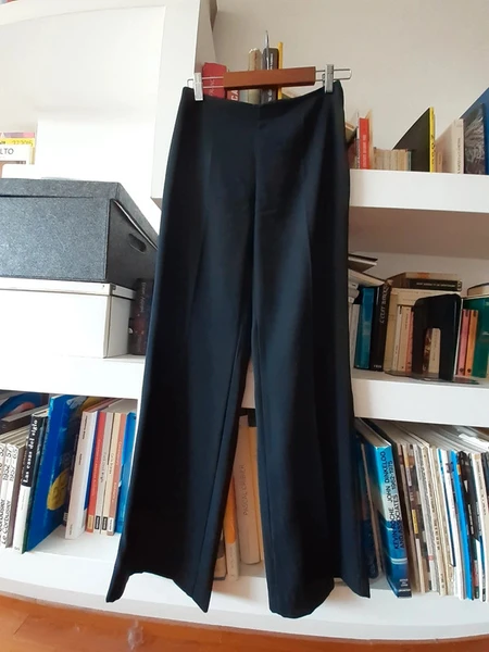 Pantalon automne - hiver Sisley noir