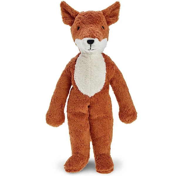 Peluche Grand Renard Roux coton Bio Senger | Ekobutiks®