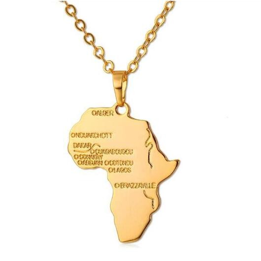 Golden Africa Necklace