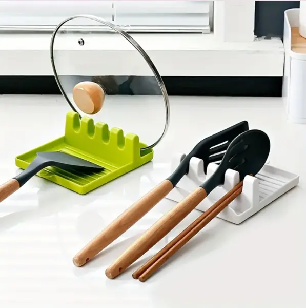 Support Repose Cuillère Spatule Couvercle Pour Cuisine