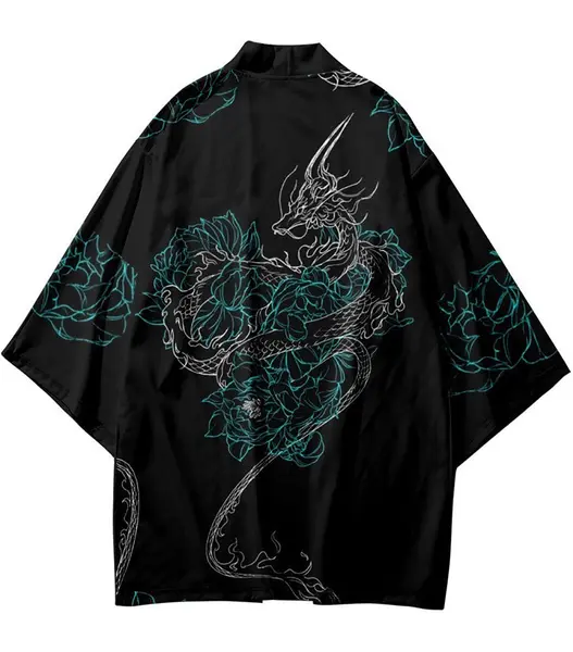 Kimono Dragon Floral