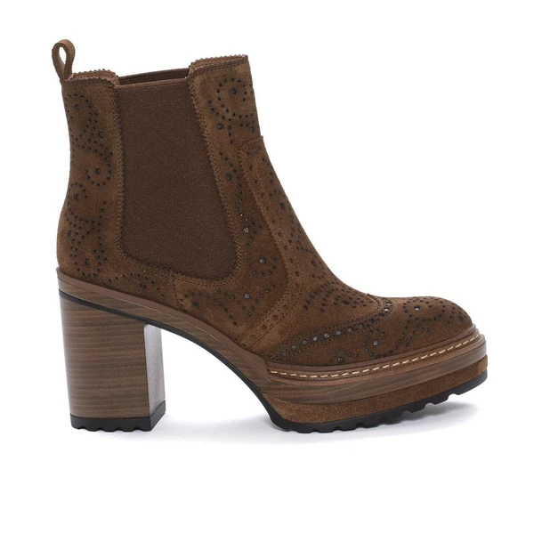 OLIVIA VELOR TOFFE HEEL BOOT