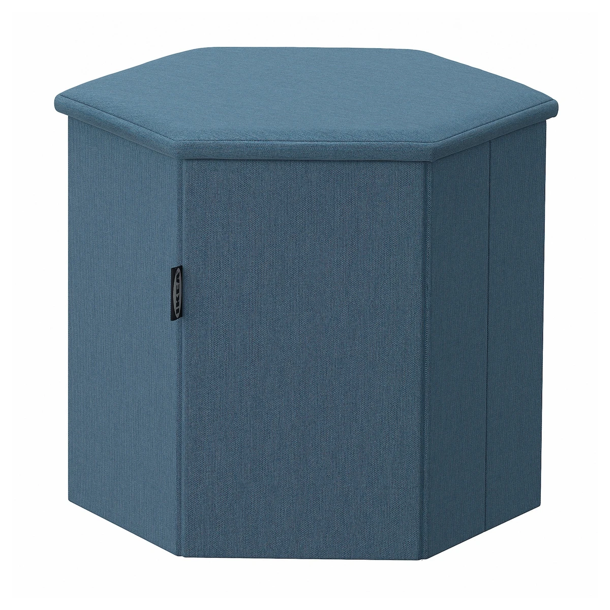 KJUGE Pouf avec rangement - Knisa bleu moyen