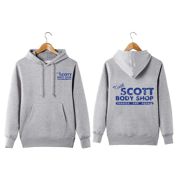11.94€ 36% de réduction|Stile Sweat à Capuche Vintage Scott Body Shop pour Homme, One Tree Hill | AliExpress