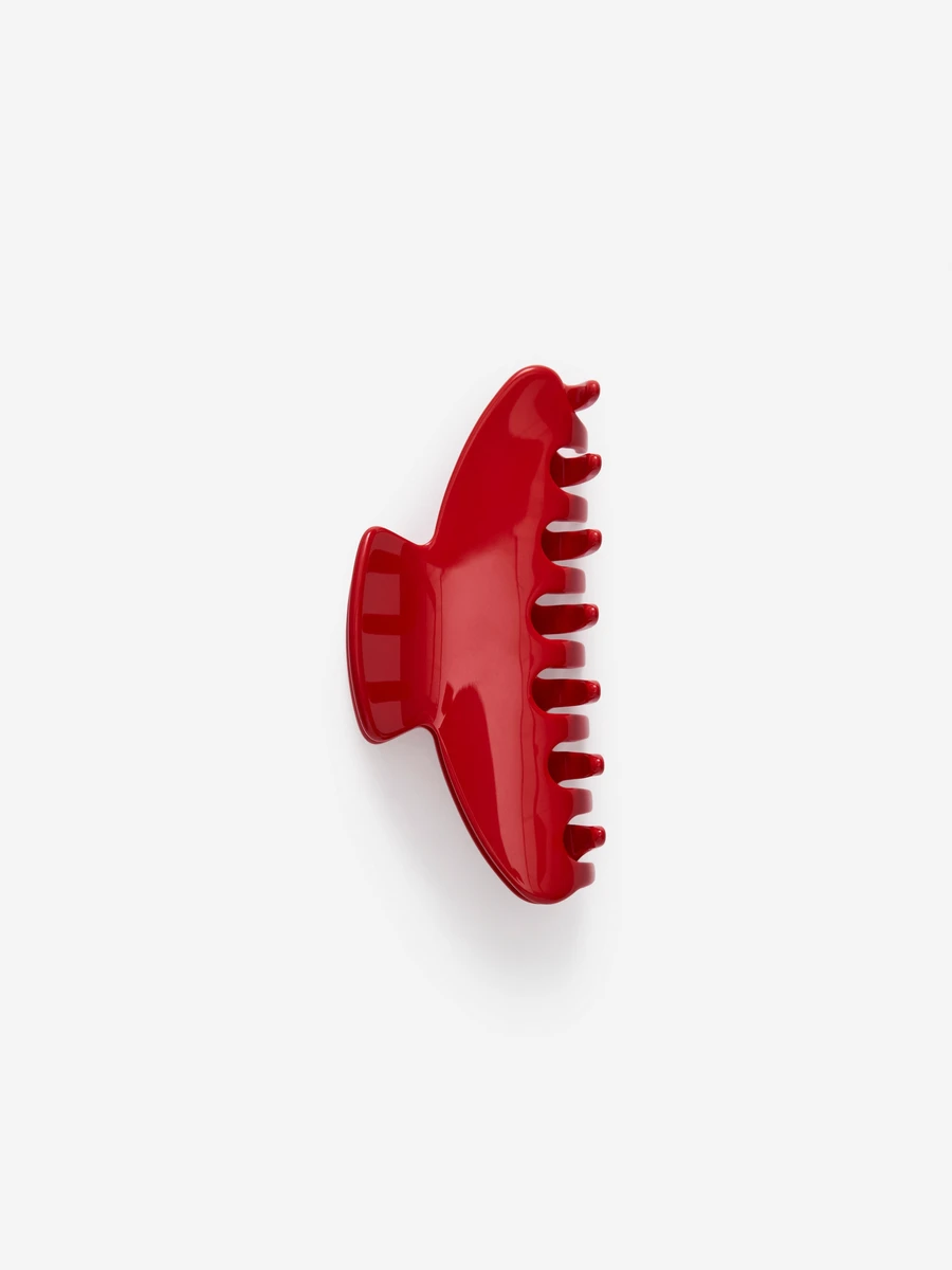 Grosse pince à cheveux – Rouge – Femme – ARKET FR
