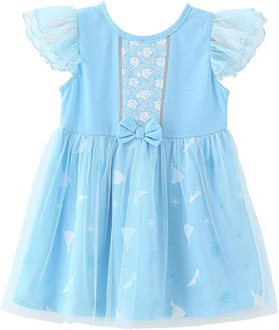Lito Angels Deguisement Robe Costume Princesse Cendrillon Enfant Fille, Anniversaire Fete Carnaval Vetement Casual Ete, Taille 3-4 ans : Amazon.fr: Jeux et Jouets