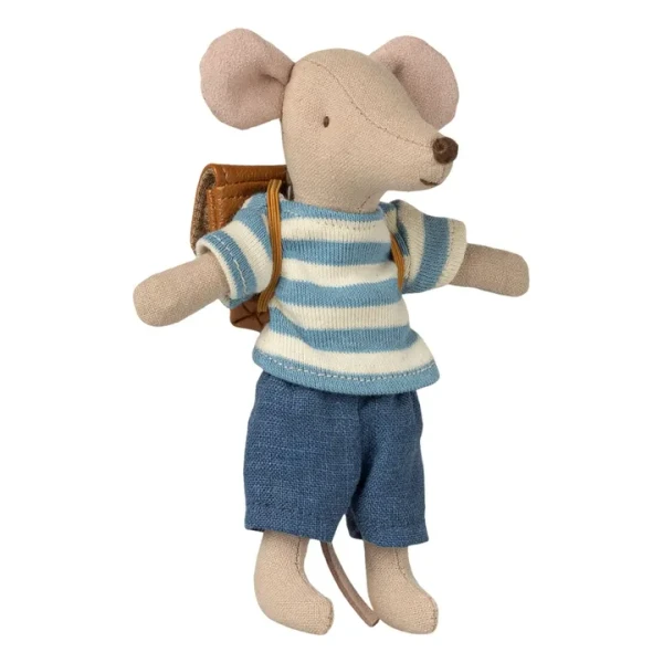 Grand frère souris tricyle | Brun
