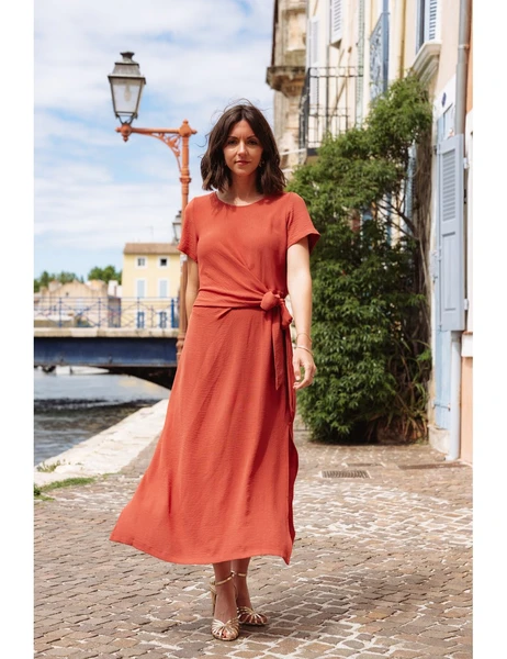 Robe Sonia bois de rose