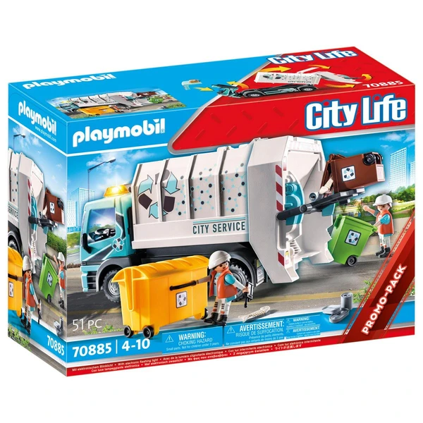 Camion poubelle Playmobil City Life 70885