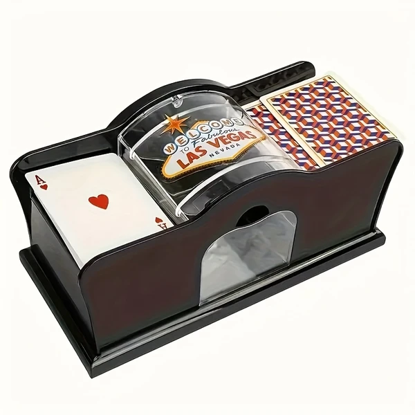 mélangeur de jeu de cartes à main manuelle 2 paires 4 paires 6 paires jeu de table de poker texas distributeur automatique - sports & outdoors - Temu France