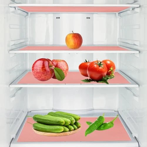 Polly Online Tapis de réfrigérateur Tapis de réfrigérateur lavables 5PCS / Set