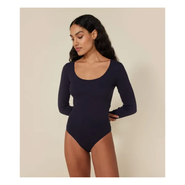 Body Manches Longues - Collection Femme | Bleu marine