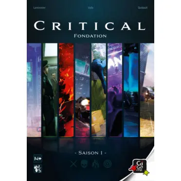 Critical - Fondation Saison 1 - Gigamic - Jeux de rôle