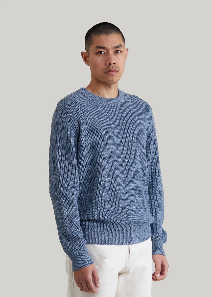 Pull Iseo - Bleu Orage