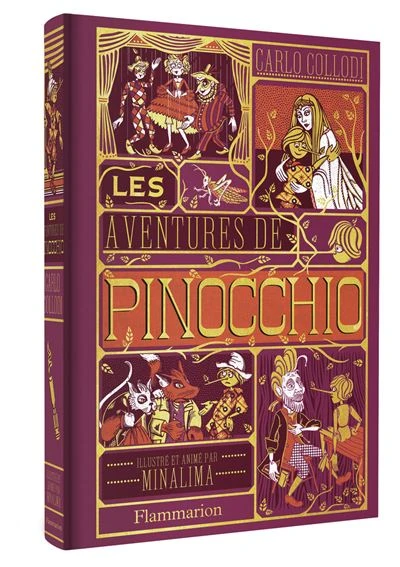 Pinocchio - Illustré et animé par Minalima : Les aventures de Pinocchio