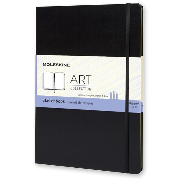 Sketchbook A4 Black