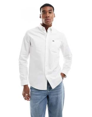 Lacoste - Chemise à manches longues - Blanc