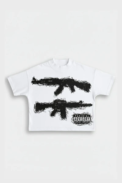 T Shirt parental advisory | Y2K Streetwear