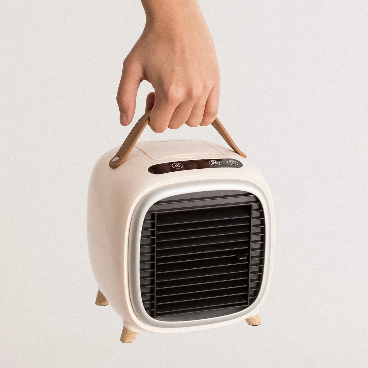 Air Cooler Box Studio - Mini Ventilateur De Table - Beige