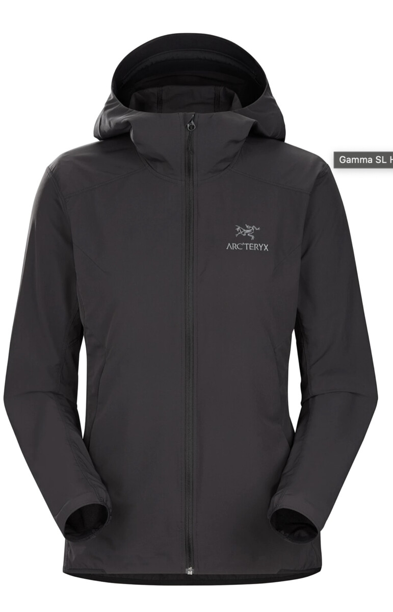 Veste à capuche Gamma SL Femme NOIR