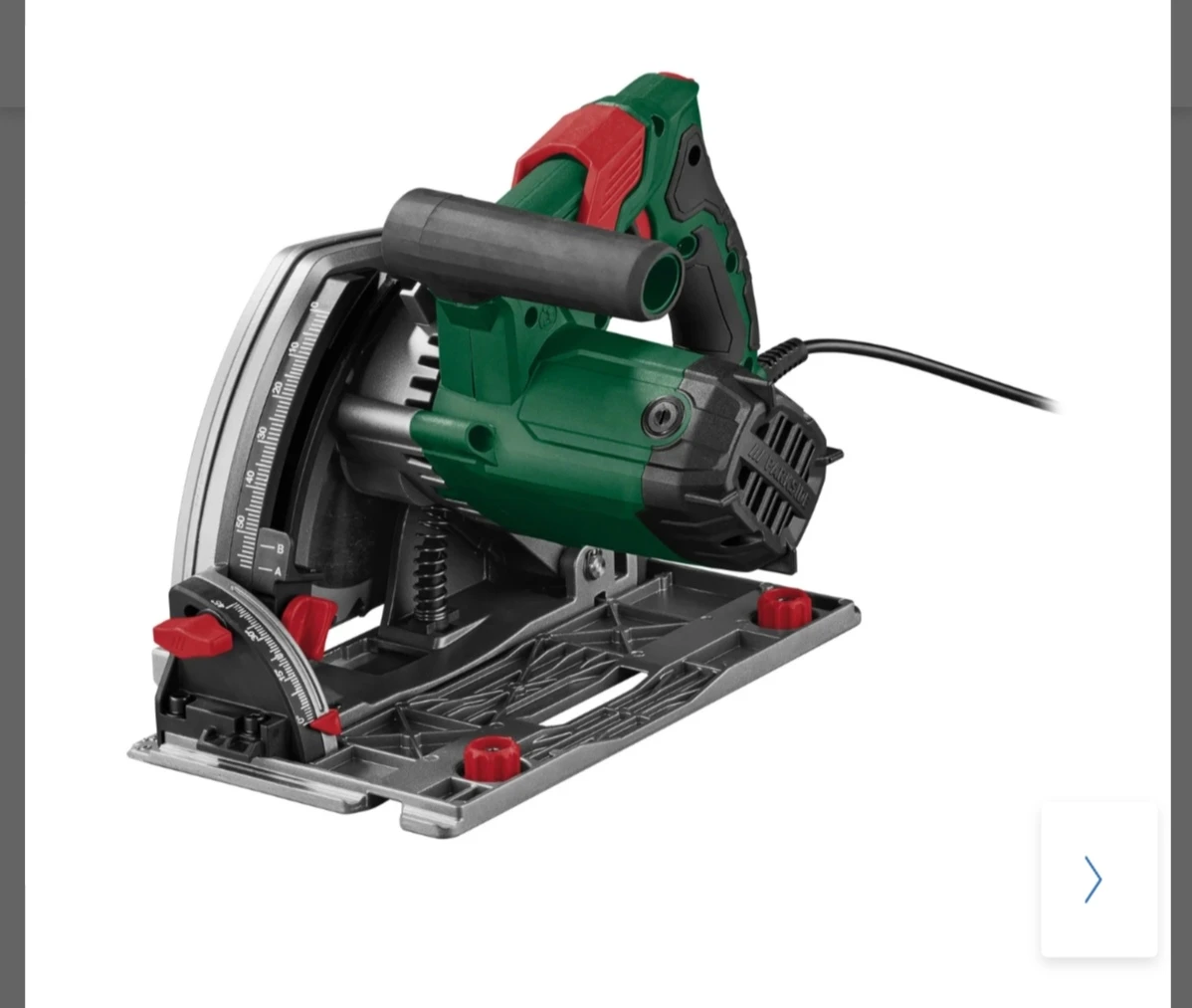 Scie plongeante avec rail de guidage PARKSIDE® PTSS1200