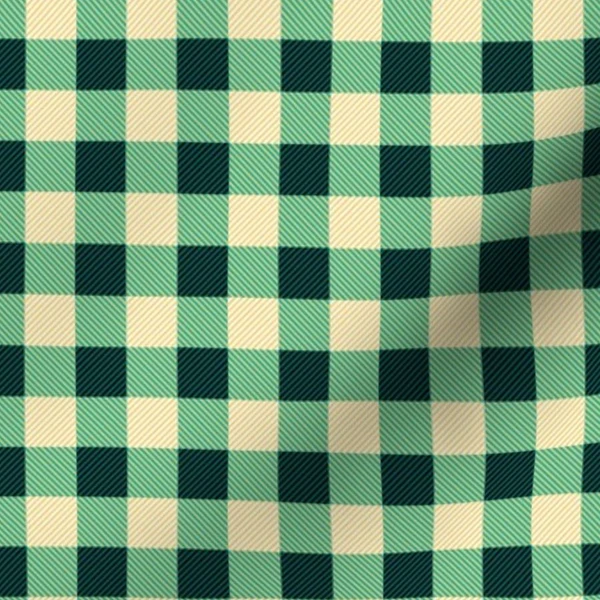 Fabric in Cottage Core Halloween - Plaid - Teal