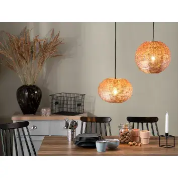 Lampe suspension cuivré SEINE | Maisons du Monde