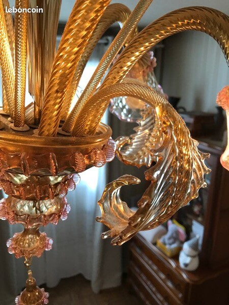 Lustre vintage murano