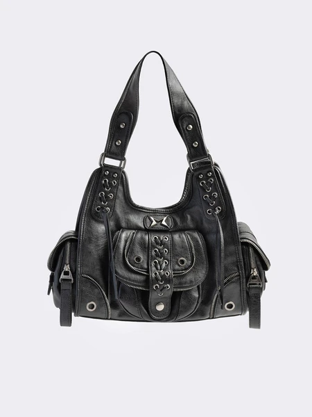 Jules Vegan Leather Shoulder Bag