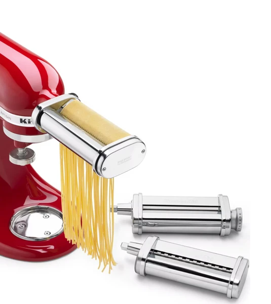 Les accessoires pour faire des pâtes avec le robot Kichenaid