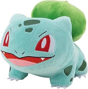 BANDAI Bulbasar Pokemon Soft Toy 20 cm Pure Soft and Tenderness : Amazon.fr: Toys & Games