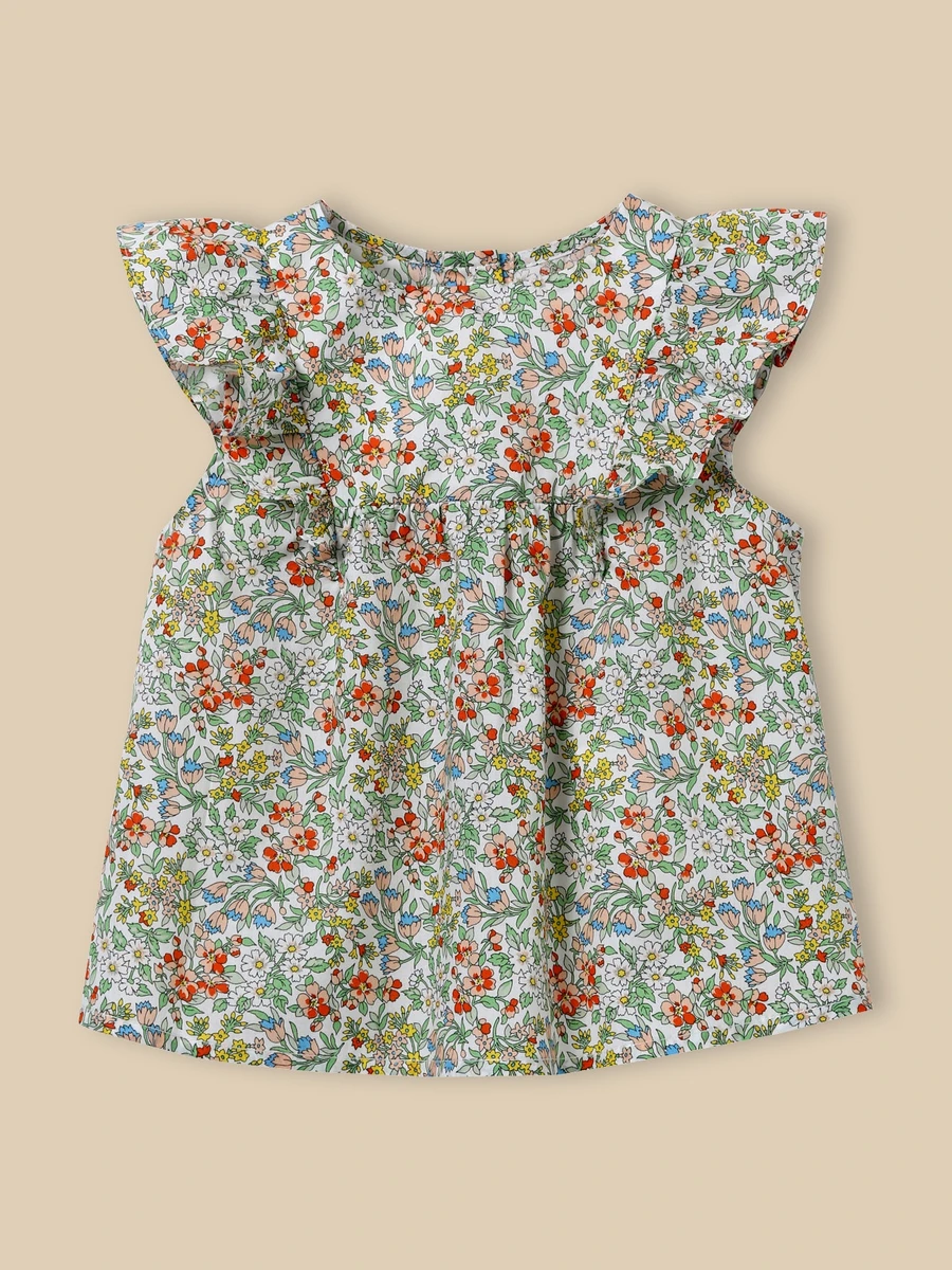 Blouse en tissu Liberty Bébé