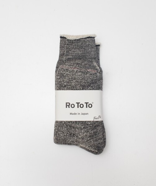 Rototo socks charcoal