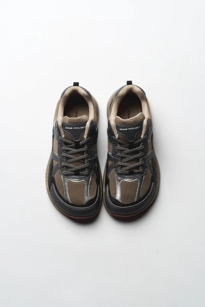 Barefoot Sneaker Retro Run Muddy Grey | OHNE PROJECT