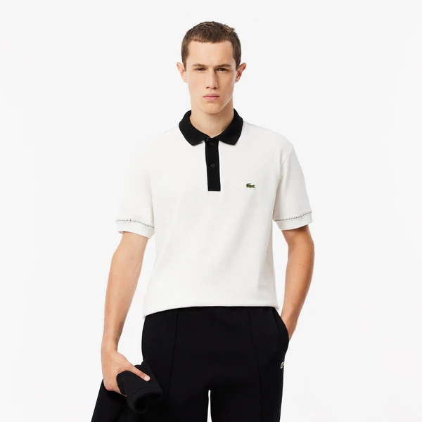 Polo L.12.12 classic fit fabriqué en France
