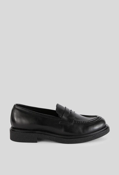 Mocassins en cuir