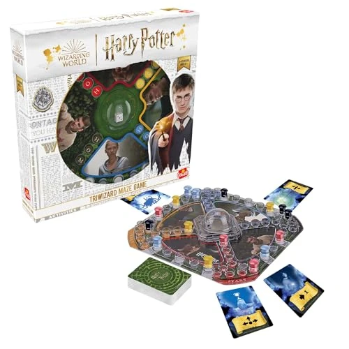 Goliath - Harry Potter et la Coupe de Feu - Pour Enfants dès 5 ans - Jeu de Plateau - Tournoi des Trois Sorciers - Jeu de Société A Thème Magique - 2 à 4 Joueurs