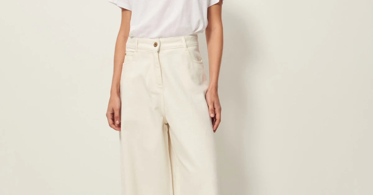DALT White | Pantalon | SESSÙN Site officiel