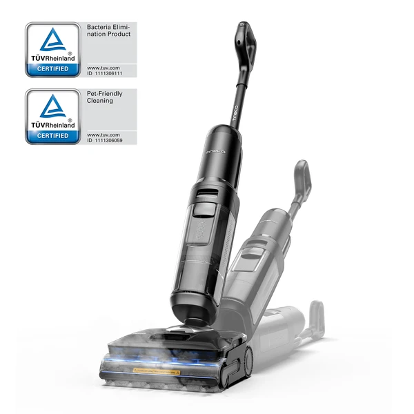 Tineco FLOOR ONE S7 Stretch Steam Aspirateur Balai Vapeur Sans Fil Tout-en-Un