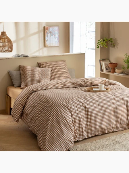 Housse de couette Vichy Kiabi 