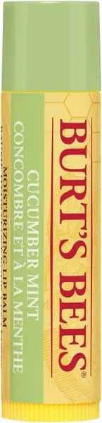 Burt's Bees Baume à lèvres hydratant 100% naturel concombre et menthe poivrée, 4,25 g