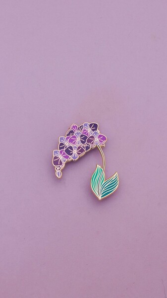 Épingle en émail d’orchidée, Cadeau d’orchidée, Épingle d’amoureux des fleurs, Badge d’orchidée, Épingle à broche d’orchidée, Accessoire botanique, Épingle à sac à dos