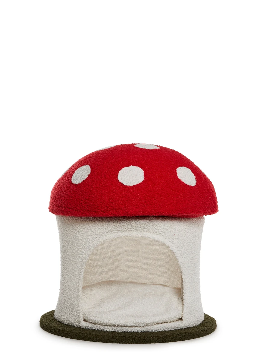 Cat Kitten Mushroom Cat Condo Dolls Home - Multi